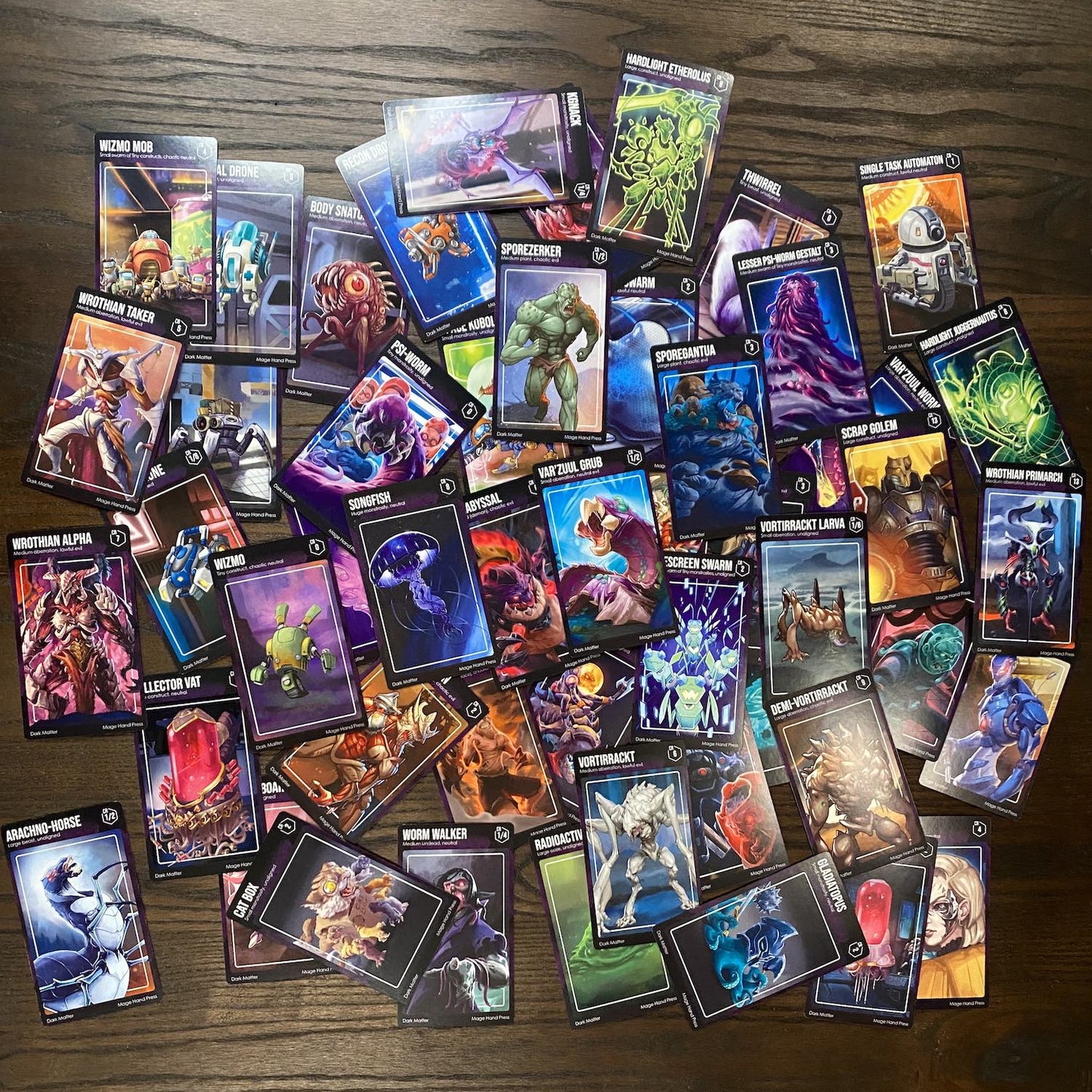 Dark Matter Monster Cards image 1
